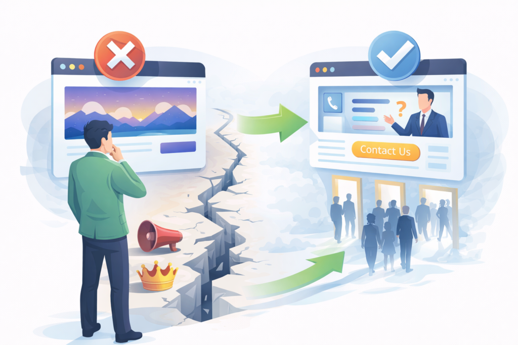 ホームページ制作 問い合わせ来ない
株式会社LINK