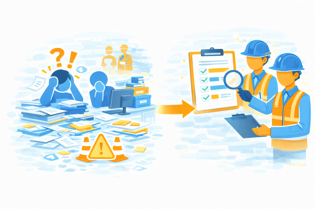 株式会社LINK　業務効率化　建設業
事務忙しい　楽にしたい