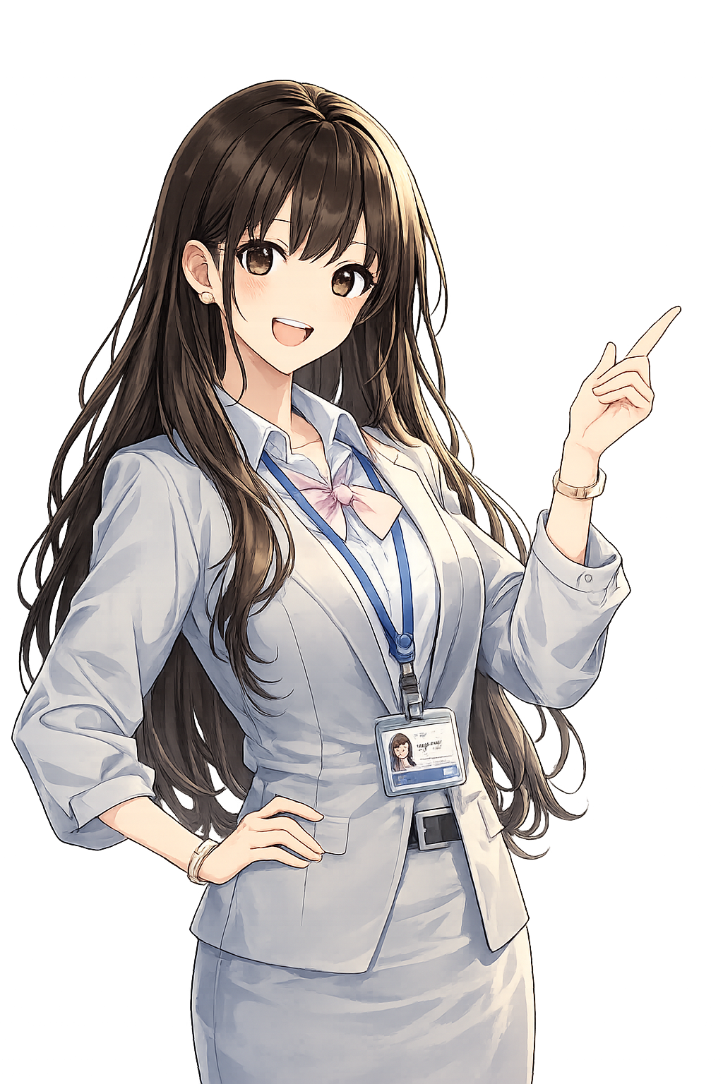 案内スタッフのイラスト